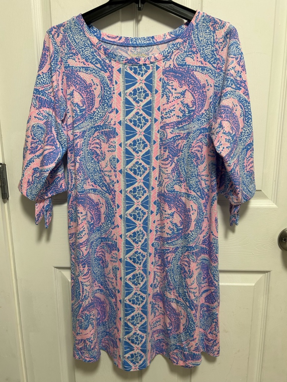 Lilly Pulitzer Pink and Blue Printed Tunic